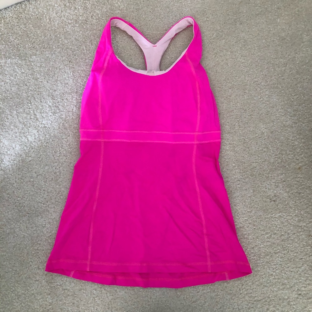 🍋HP🍋Lululemon pink fast track tank